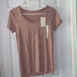 Smokey pink glitter. X small